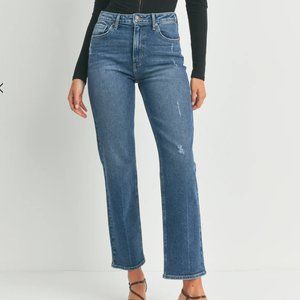 Just Black Denim - Full Length Straight Cut - Size 26 - NEVER WORN